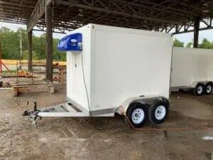 7x16 Small Refrigerated Trailer For Sale